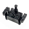 Black replacement guide block for Babyliss Pro shavers.