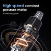 Close-up of a high speed constant pressure motor for a portable electric nose hair trimmer