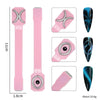 A set of three pink cat eye nail magnet wands with decorative designs and a weight of about 20.8g