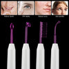 A set of four facial rejuvenation tools including a spot reducer, anti-aging device, acne reducer, and anti-wrinkle tool.