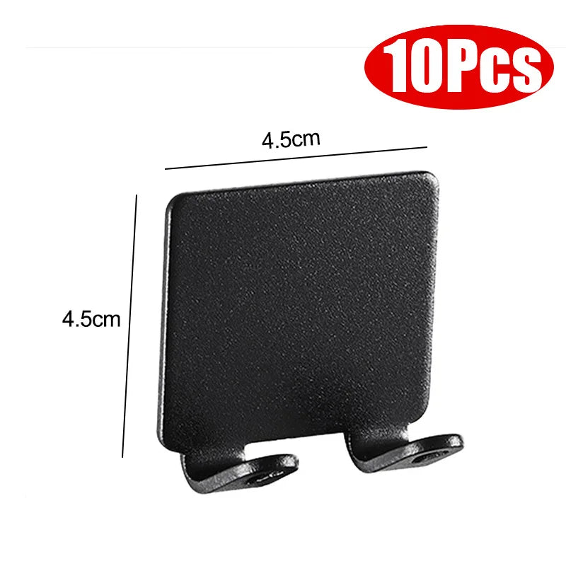 Support à rasoir multifonction noir, dimension de 4,5 cm.