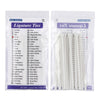 Pack of 20 assorted colored ligature ties for dental orthodontics