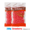Paket von 200g Erdbeeren-Hartwachsbohnen zum Haarentfernen