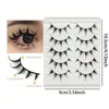 A set of 10 anime-inspired dramatic false eyelashes packaged in a white plastic tray.