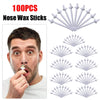 100 pieces of nose wax sticks for painless hair removal