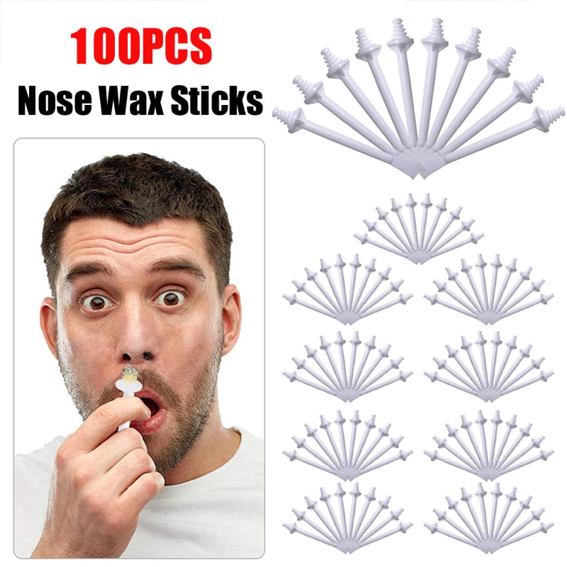 100 pieces of nose wax sticks for painless hair removal