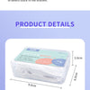 A set of white precision dental floss sticks designed for cleaning debris stuck in braces.