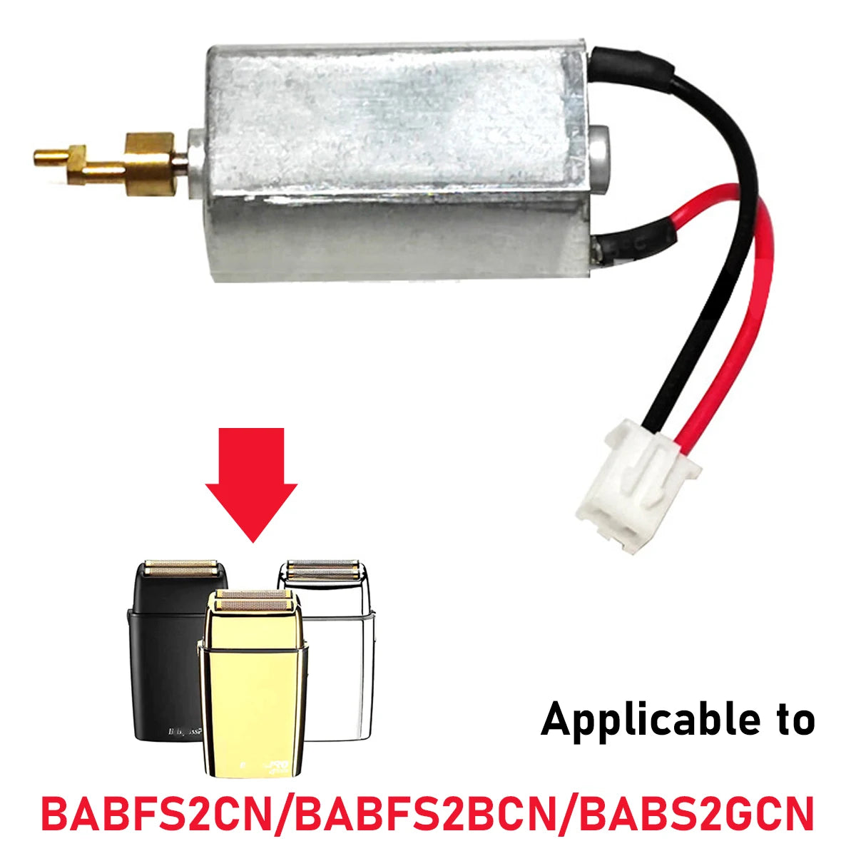 Replacement guide block for Babyliss Pro shavers BABFS2CN/BABFS2CN/BABS2GCN