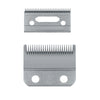 Replacement blade for Wahl professional hair clippers, shown in two views.