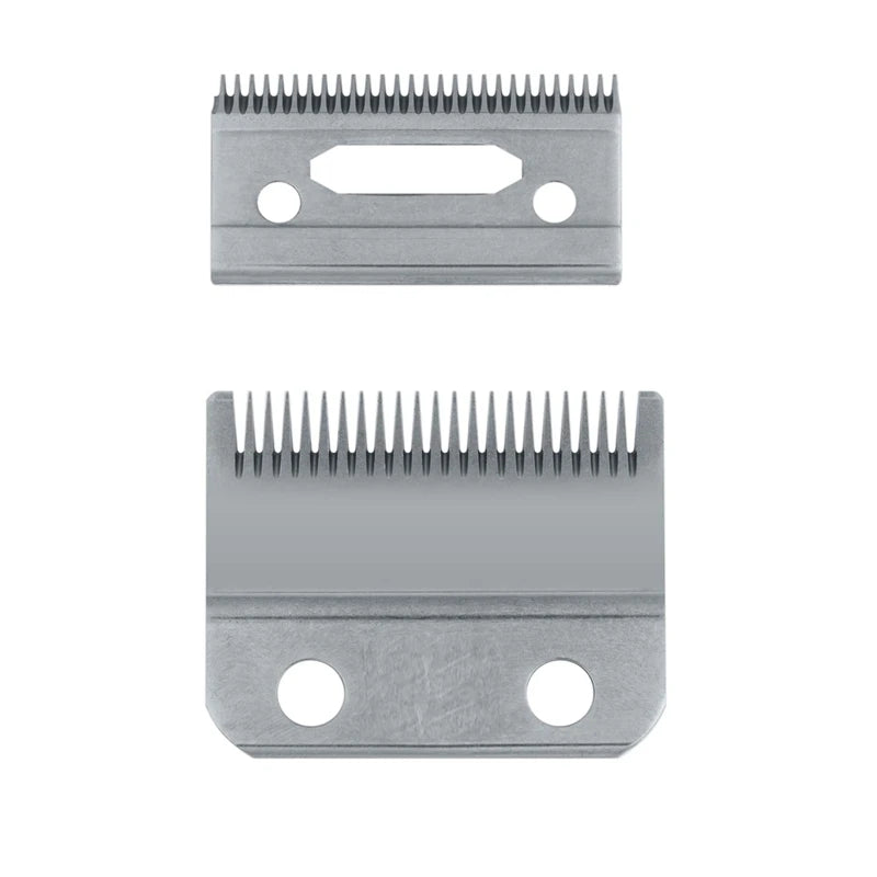 Replacement blade for Wahl professional hair clippers, shown in two views.