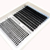 A display of individual black eyelash clusters for dramatic eye looks.