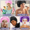 Collage verschiedener Beauty-Routinen wie Hausarbeit, Make-up, Gesichtsreinigung und Schlaf.