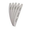 A set of professional nail files with various grits for manicure and pedicure