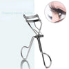 Stainless steel eyelash curler clips used for shaping and adding volume to eyelashes