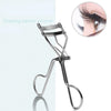 Stainless steel eyelash curler clips used for shaping and adding volume to eyelashes