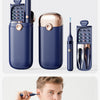A set of ear cleaning tools and accessories for adults and children, including a camera-equipped device.