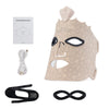 Mascarilla facial de silicona beige para rejuvenecimiento de la piel con accesorios