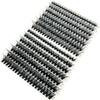 A tray of mixed false eyelashes showing various styles and lengths for natural eye enhancement.