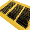 A tray of black lash clusters arranged in rows for dramatic eye looks.
