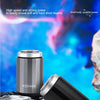 A Konka electric shaver in silver and black is shown resting on a dark rock surface.