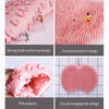 Pinkes Silikon-Fußpeeling- und Massagebürsten mit verschiedenen Designs und Funktionen