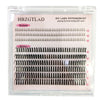 A clear plastic kit containing lash extensions and spikes for DIY lash extension kits.