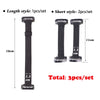 Set of facial lifting bands with adjustable straps for anti-wrinkle support, including long and short styles.