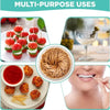 Colección de palitos de bambú naturales para usos orales y de belleza.