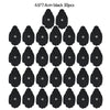 30 pieces of 4.6x7.4cm black self-adhesive conductive electrode pads