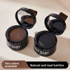 Two shades of Natural and neat hairline shadow powder in black compacts with application brushes