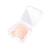Conteneur en plastique transparent contenant des tampons de recourbeurs en silicone pour les lift de cils