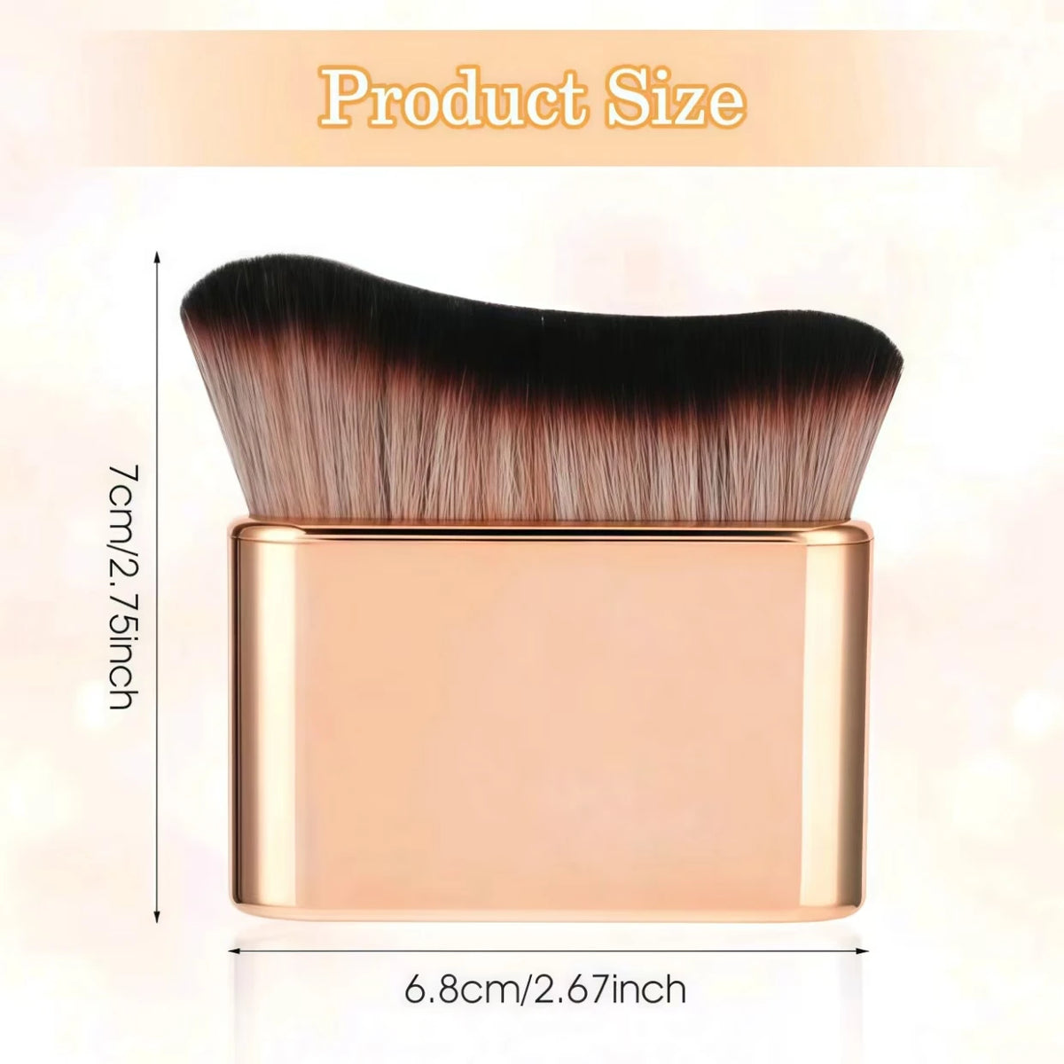 Rose Gold Versatile Makeup Brush Set