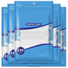 Pack of dental floss in a blue plastic pouch with white floss and toothpicks visible.