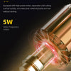 Nahaufnahme eines 5W Hochfrequenzmotors und Schneidkopfes einer schnellen elektrische Haartrimmer für schnelle Schnitte.