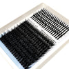 A display of black individual lashes for dramatic eye looks