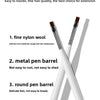 Un set de stylos de photothérapie professionnels pour manucure, avec des corps en nylon fin et en métal rond.
